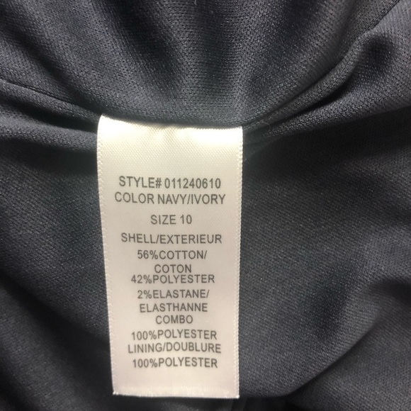 Adrianna Papell Sleeveless Stretch Jersey Sheath Dress, size 10 - Picture 8 of 11